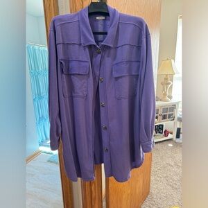 Maurices, 3XL, Shacket, smoke-free home.